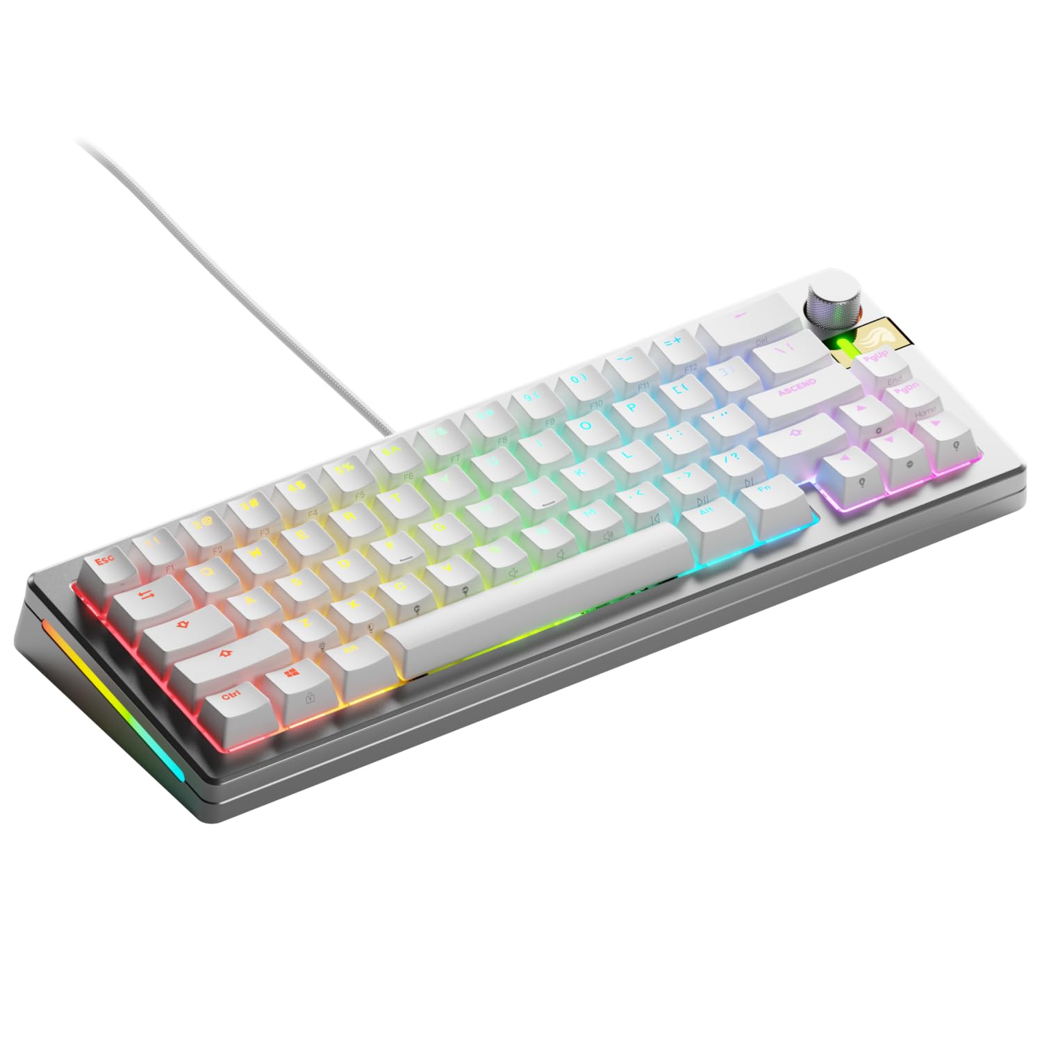 Glorious GMMK 3 PRO HE Prebuilt Wired Silver US Layout Rapid Trigger Magnetic Switch Gaming Keyboard KB0836 65% GLO-KB-GMMK3-PRO-65-PB-HE-W-SIL-US
Glorious GMMK 3 PRO HE Prebuilt Wired Silver US Layout Rapid Trigger Magnetic Switch Gaming Keyboard KB0836 65% GLO-KB-GMMK3-PRO-65-PB-HE-W-SIL-US