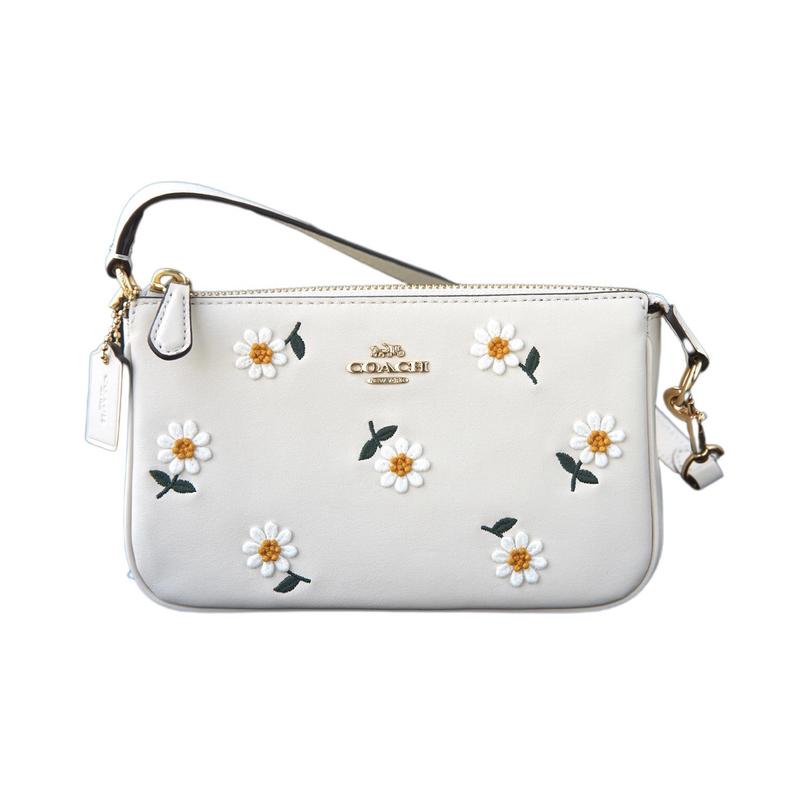 COACH Nolita 19 small daisy flower embroidery print leather mahjong bag armpit bag clutch bag handbag small size women s white білий
COACH Nolita 19 small daisy flower embroidery print leather mahjong bag armpit bag clutch bag handbag small size women s white білий