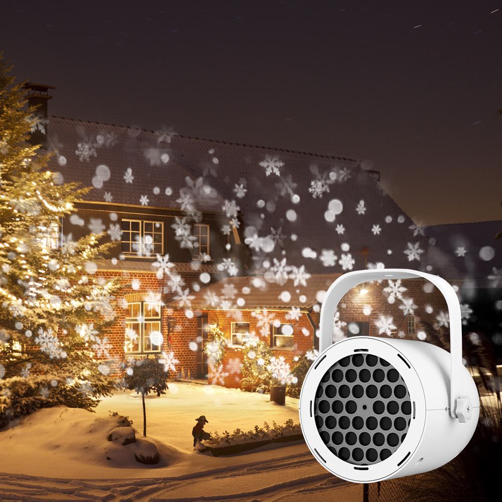 Custom LED Snowflake Projector Light - Indoor Colorful Rotating Holiday Gift White Shell
Custom LED Snowflake Projector Light - Indoor Colorful Rotating Holiday Gift White Shell