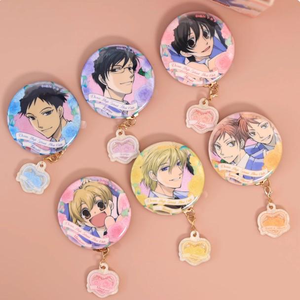 Ouran High School Host Club Pendant Badge Blind Bag Set (6 pcs, 58mm) Tinplate
Ouran High School Host Club Pendant Badge Blind Bag Set (6 pcs, 58mm) Tinplate