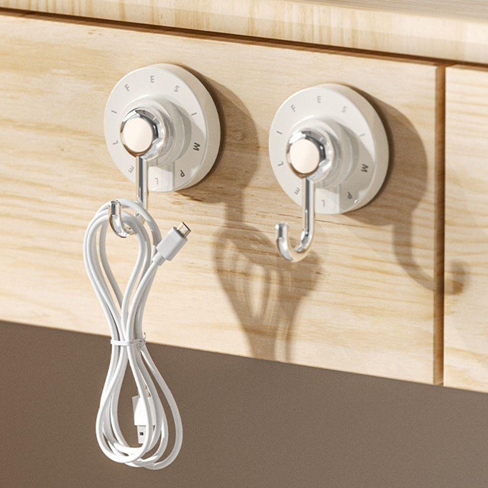 2 Pcs/Bag Load-bearing Swivel Suction Cup Hooks Strong Clothes Hook Wall Sticky Hooks Kitchen Style 3
2 Pcs/Bag Load-bearing Swivel Suction Cup Hooks Strong Clothes Hook Wall Sticky Hooks Kitchen Style 3