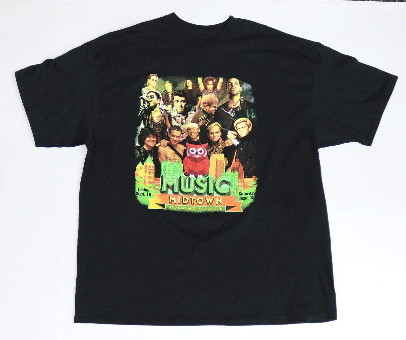 Music Midtown 2015, Atlanta s Music Festival Men s Black T-Shirt S
Music Midtown 2015, Atlanta s Music Festival Men s Black T-Shirt S