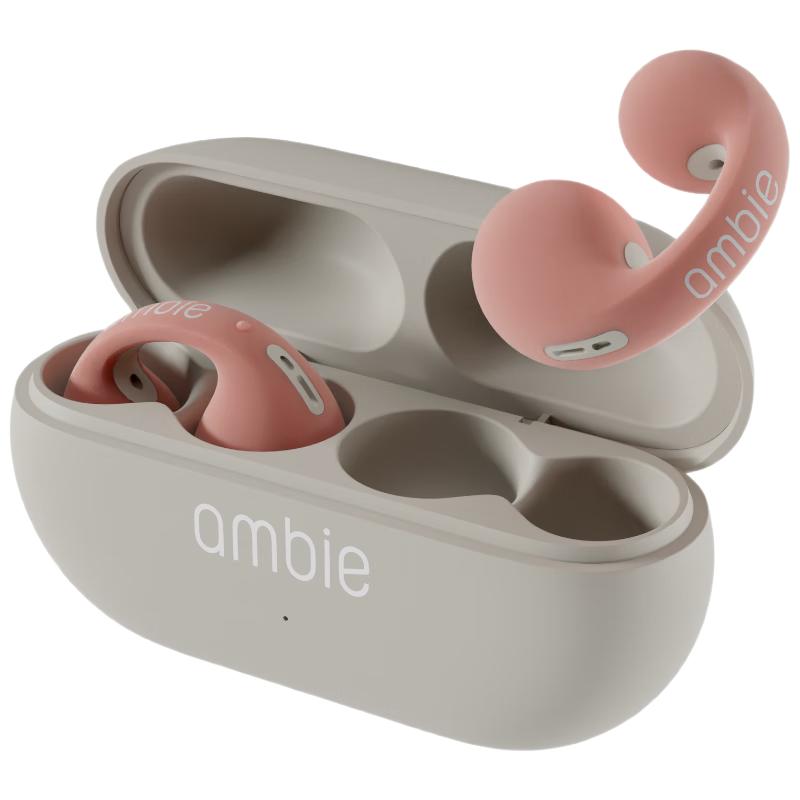 Ambie AM-TW02 Ear Clip Open-Ear Wireless Bluetooth Headphones
Ambie AM-TW02 Ear Clip Open-Ear Wireless Bluetooth Headphones