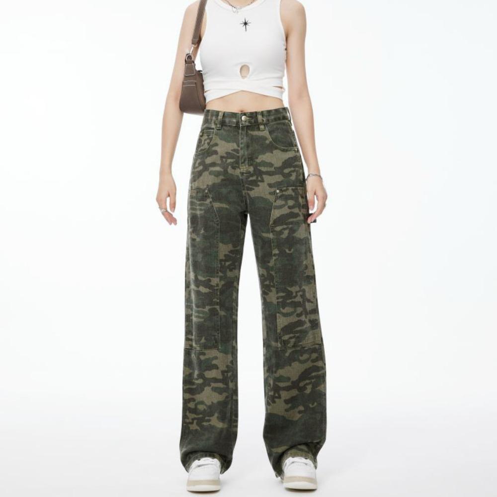 American retro camouflage tooling jeans women s spring and autumn new street hip-hop loose wide-leg jeans 2XL камуфляжний
American retro camouflage tooling jeans women s spring and autumn new street hip-hop loose wide-leg jeans 2XL камуфляжний