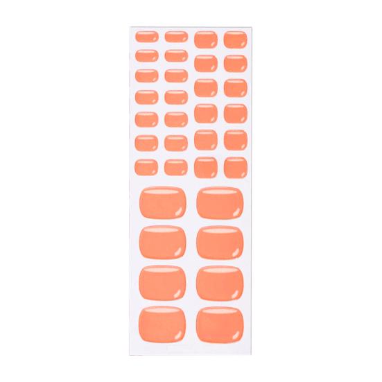 Gel Toenail Strips with File Easy Apply Remove No LED Lamp Needed Adhesive Nail Sticker Home Manicure DIY Toe Nail Polish Wrap
Gel Toenail Strips with File Easy Apply Remove No LED Lamp Needed Adhesive Nail Sticker Home Manicure DIY Toe Nail Polish Wrap