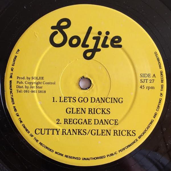12inch Record GLEN RICKS / CUTTY RANKS - Let s Go Dancing / Reggae Dance SJT27 Soljie 1992 UK Reggae, Ska & Dub Used
12inch Record GLEN RICKS / CUTTY RANKS - Let s Go Dancing / Reggae Dance SJT27 Soljie 1992 UK Reggae, Ska & Dub Used