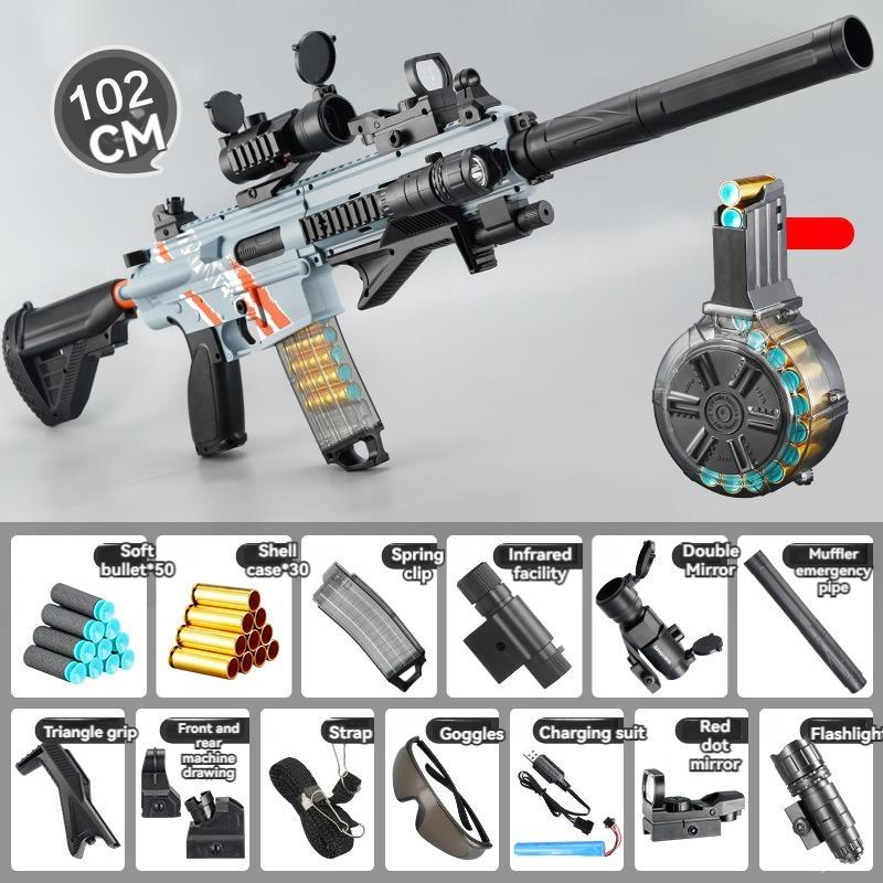 M416 3 режима Мягкий Пулевой Пистолет Электрический Пистолет С Выбрасывателем Игрушечные Игры Винтовка Бластер Arme Страйкбольное Оружие Игрушки Для Мальчиков Мужчин Взрослых Детей
M416 3 режима Мягкий Пулевой Пистолет Электрический Пистолет С Выбрасывателем Игрушечные Игры Винтовка Бластер Arme Страйкбольное Оружие Игрушки Для Мальчиков Мужчин Взрослых Детей