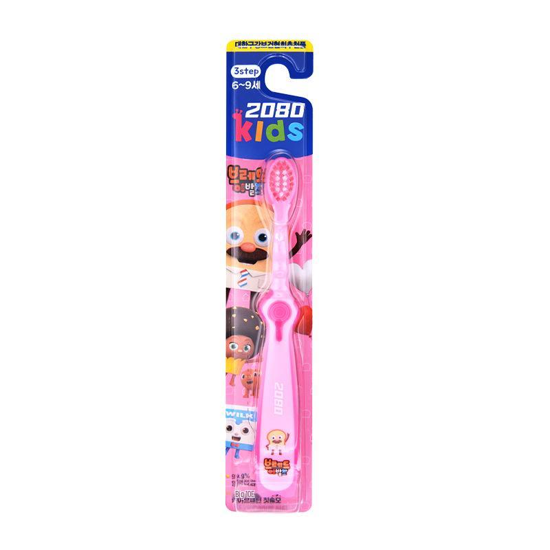 Aekyung 2080 Kids Cartoon Toothbrush, Soft Wavy Bristles, Ages 6-9
Aekyung 2080 Kids Cartoon Toothbrush, Soft Wavy Bristles, Ages 6-9