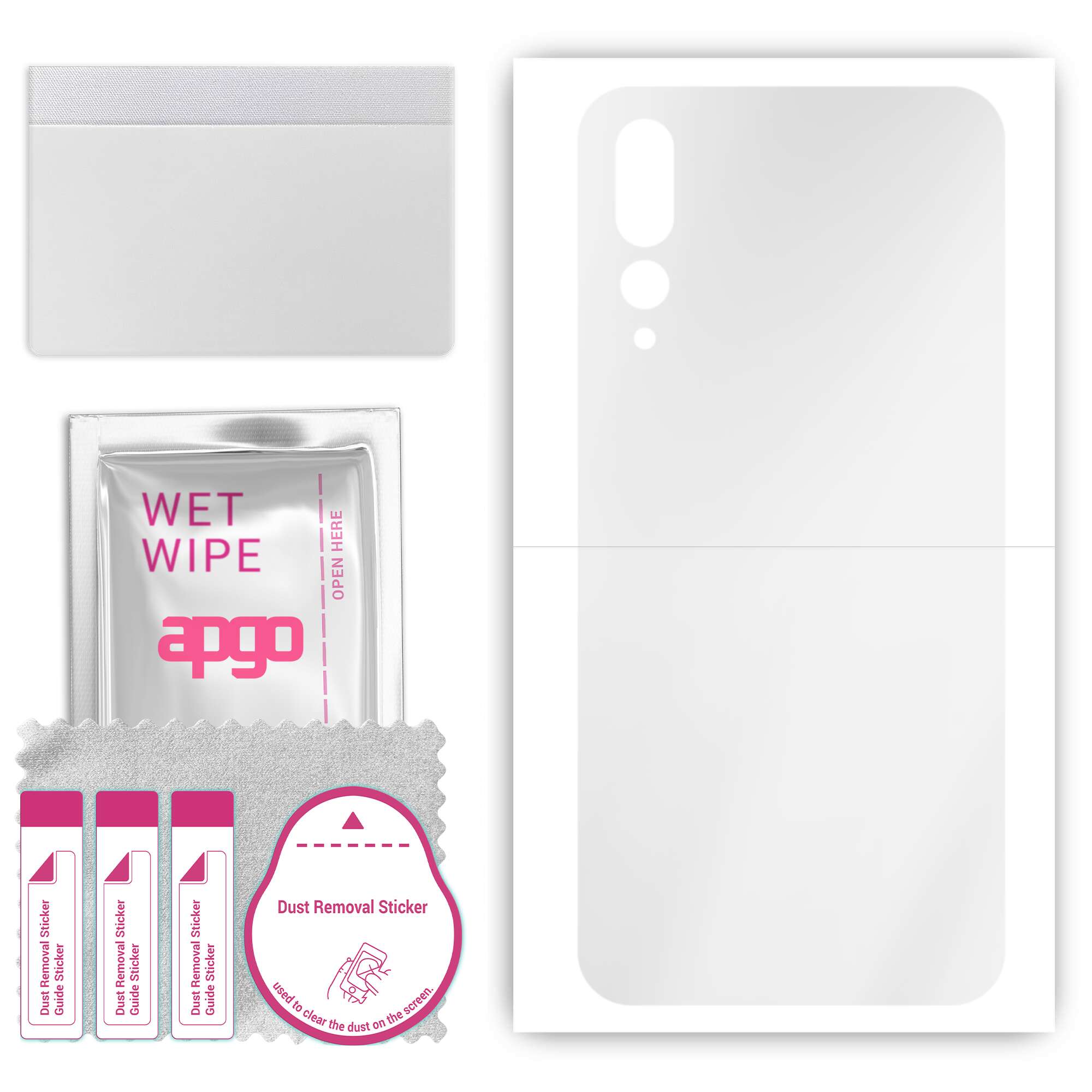 apgo Ultra Clear Protective Skin Sticker для задньої панелі, сумісної з Huawei P20 Pro, Wrap Film, Hydrogel Film, гнучкий, м’який ТПУ з позиціонуванням la
apgo Ultra Clear Protective Skin Sticker для задньої панелі, сумісної з Huawei P20 Pro, Wrap Film, Hydrogel Film, гнучкий, м’який ТПУ з позиціонуванням la