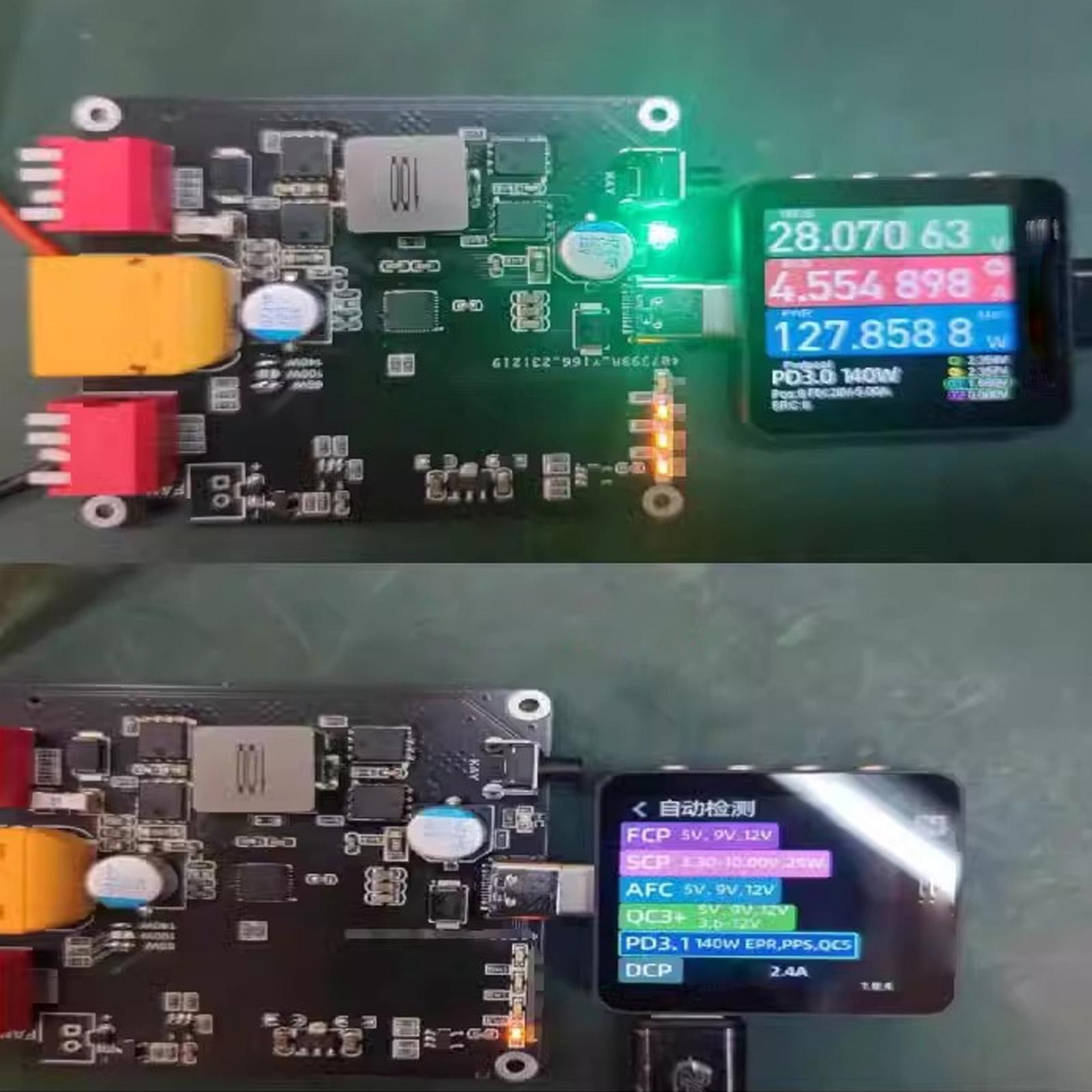 IP2366 PD3.1 Модуль двонаправленого заряджання 140 Вт 2S 3S 4S 5S 6S Плата зарядки літієвої батареї Зарядний пристрій Li-ion Lifepo4 BMS
IP2366 PD3.1 Модуль двонаправленого заряджання 140 Вт 2S 3S 4S 5S 6S Плата зарядки літієвої батареї Зарядний пристрій Li-ion Lifepo4 BMS