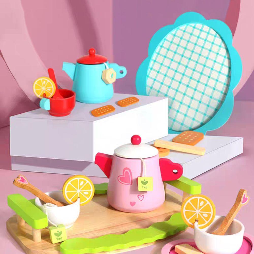 Wooden Tea Set Play Toy Simulation Pretend Play Kitchen Set Afternoon Tea Set Toy Party Favor Gift рожевий
Wooden Tea Set Play Toy Simulation Pretend Play Kitchen Set Afternoon Tea Set Toy Party Favor Gift рожевий