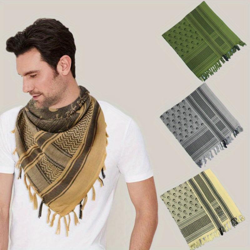 1 шт., хлопковый тактический шарф в пустыне, с рисунком черепа, арабский утолщенный шарф куфия для мужчин и женщин
1 шт., хлопковый тактический шарф в пустыне, с рисунком черепа, арабский утолщенный шарф куфия для мужчин и женщин