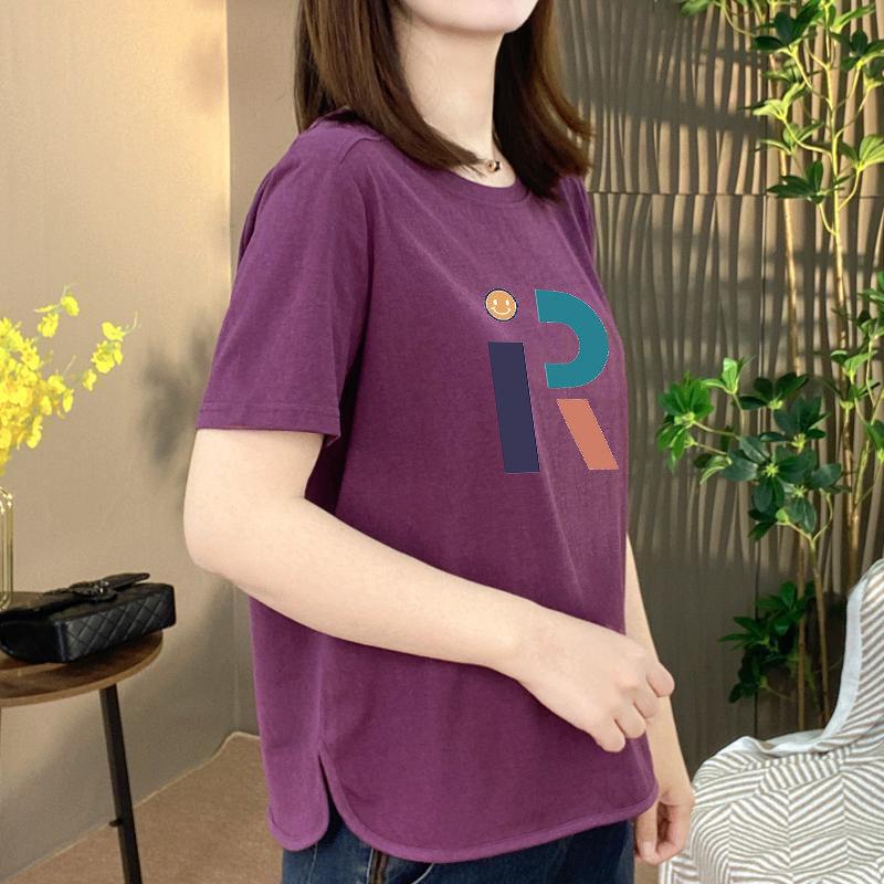 American Print Short Sleeve Women s Loose Slimming Age-Reducing T-shirt M
American Print Short Sleeve Women s Loose Slimming Age-Reducing T-shirt M