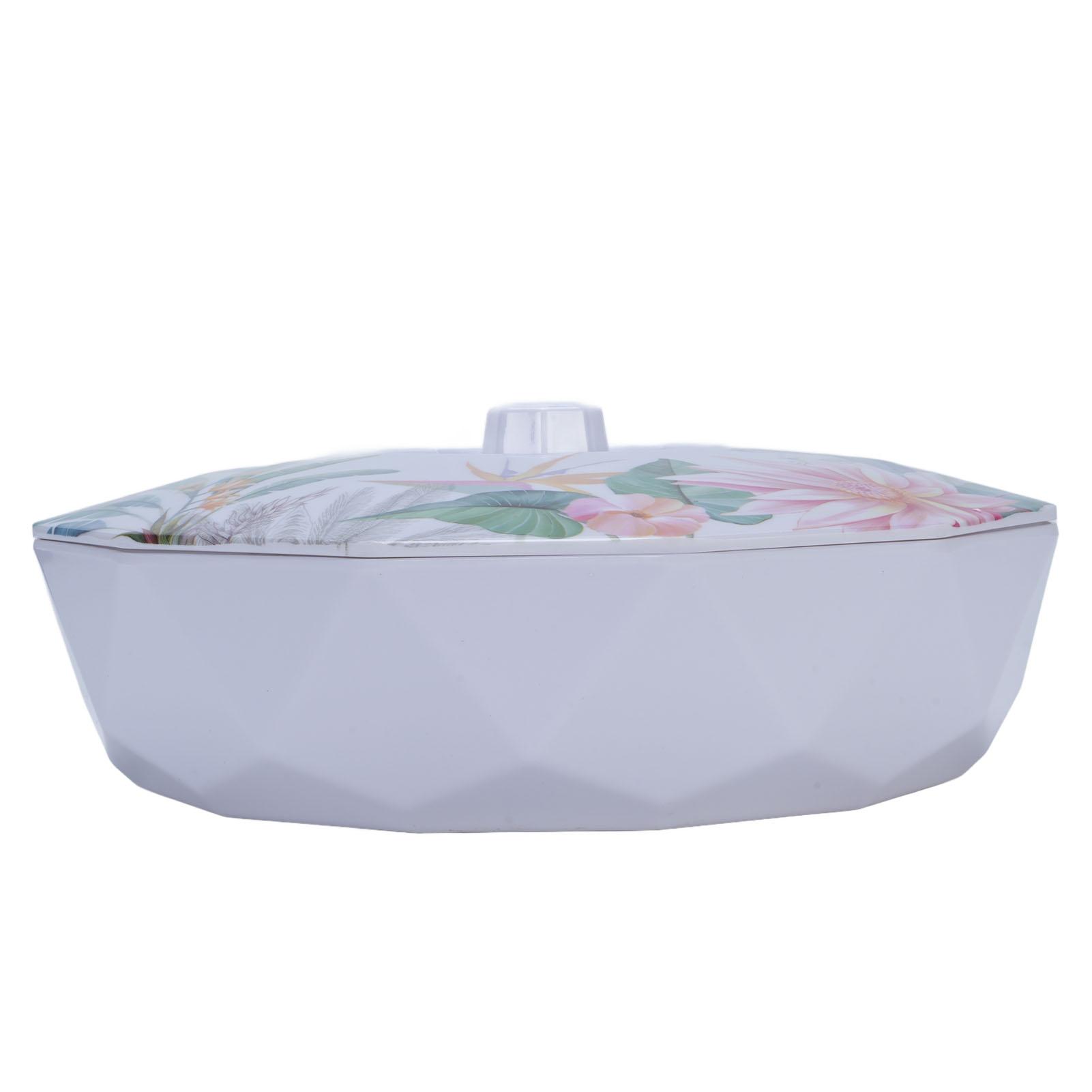 Поднос для закусок Многофункциональный 5-секционный Разделенный Контейнер для хранения продуктов Круглый Пластиковый Продуктовый Style 2
Поднос для закусок Многофункциональный 5-секционный Разделенный Контейнер для хранения продуктов Круглый Пластиковый Продуктовый Style 2