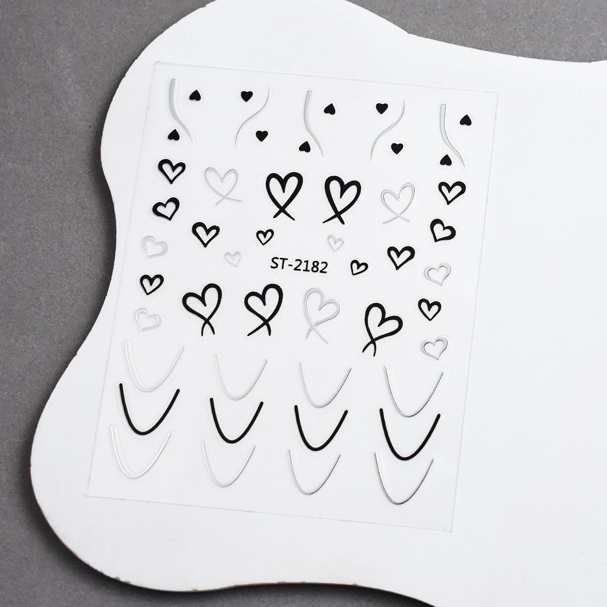 Наклейки для французского маникюра «Линия сердца»: Черные, Золотые, Серебряные, Полумесяц, Пустое Сердце и Улыбка Наклейки для Нейл-арта.
Наклейки для французского маникюра «Линия сердца»: Черные, Золотые, Серебряные, Полумесяц, Пустое Сердце и Улыбка Наклейки для Нейл-арта.