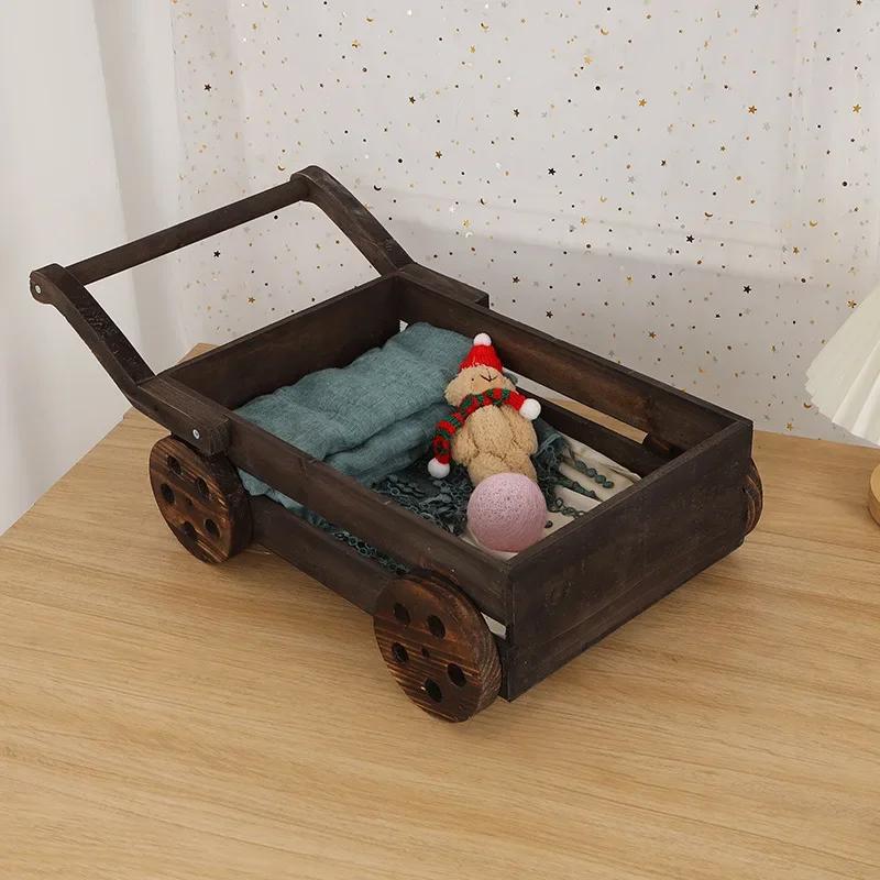 Children Growth Commemorative Small Wooden Bed Baby Photography Props Studio Photo Model Tools Infant Baby Shooting Accessories free size&other коричневый
Children Growth Commemorative Small Wooden Bed Baby Photography Props Studio Photo Model Tools Infant Baby Shooting Accessories free size&other коричневый