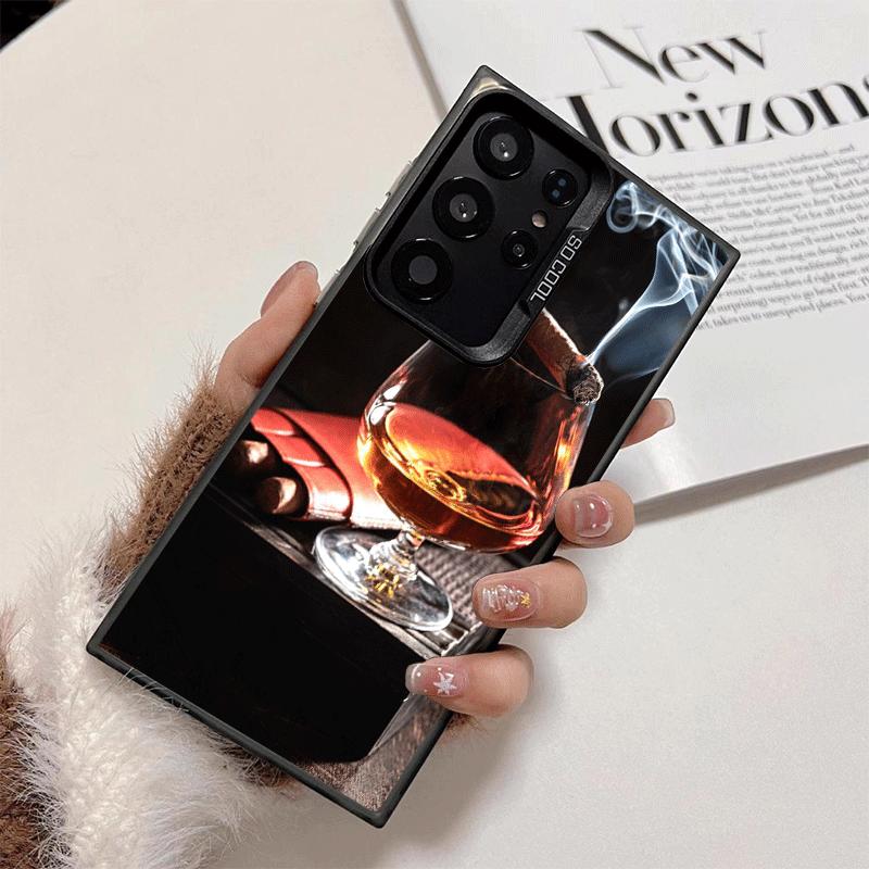 Cigar Whiskey Ice Drink Shockproof Phone Case for Samsung Galaxy S26 Edge S25 Ultra S24 FE S23 Plus S21 Cover Anti Fall Fundas Samsung S24 FE
Cigar Whiskey Ice Drink Shockproof Phone Case for Samsung Galaxy S26 Edge S25 Ultra S24 FE S23 Plus S21 Cover Anti Fall Fundas Samsung S24 FE