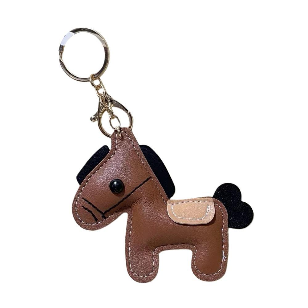 PU Leather Horse Keychain Warhorse Steed Equestrian Keyring Fashion Horse Pendant Gift коричневий
PU Leather Horse Keychain Warhorse Steed Equestrian Keyring Fashion Horse Pendant Gift коричневий