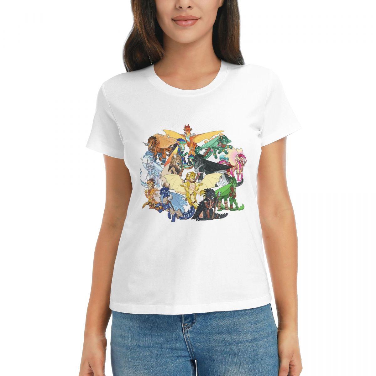 Women TShirt Wing Of Fire All Dragon Summer Short Sleeve Tees ONeck Cotton T Shirts Clothes Tops Streetwear S
Women TShirt Wing Of Fire All Dragon Summer Short Sleeve Tees ONeck Cotton T Shirts Clothes Tops Streetwear S