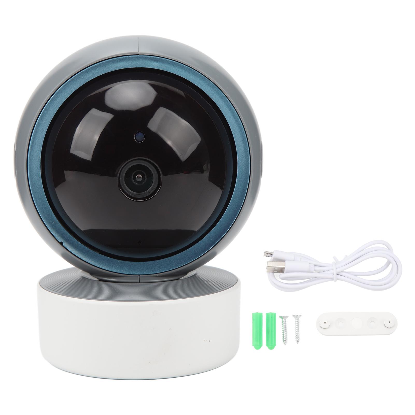 1080P Wifi Ball Head Camera Universal Rotation HD Night Vision Motion Detection Camera Panoramic
1080P Wifi Ball Head Camera Universal Rotation HD Night Vision Motion Detection Camera Panoramic