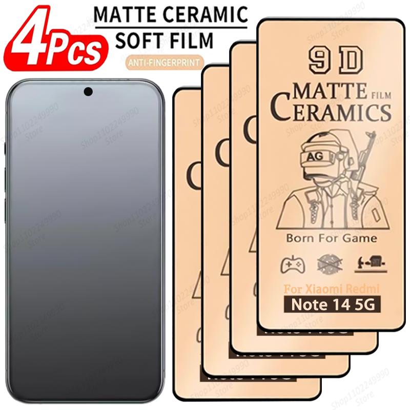4PCS Matte Ceramic Film Redmi Note Pro Plus Screen Protector Redmi Note 12S 11S 10S 9S Soft Film Not Glass Redmi Note 8
4PCS Matte Ceramic Film Redmi Note Pro Plus Screen Protector Redmi Note 12S 11S 10S 9S Soft Film Not Glass Redmi Note 8
