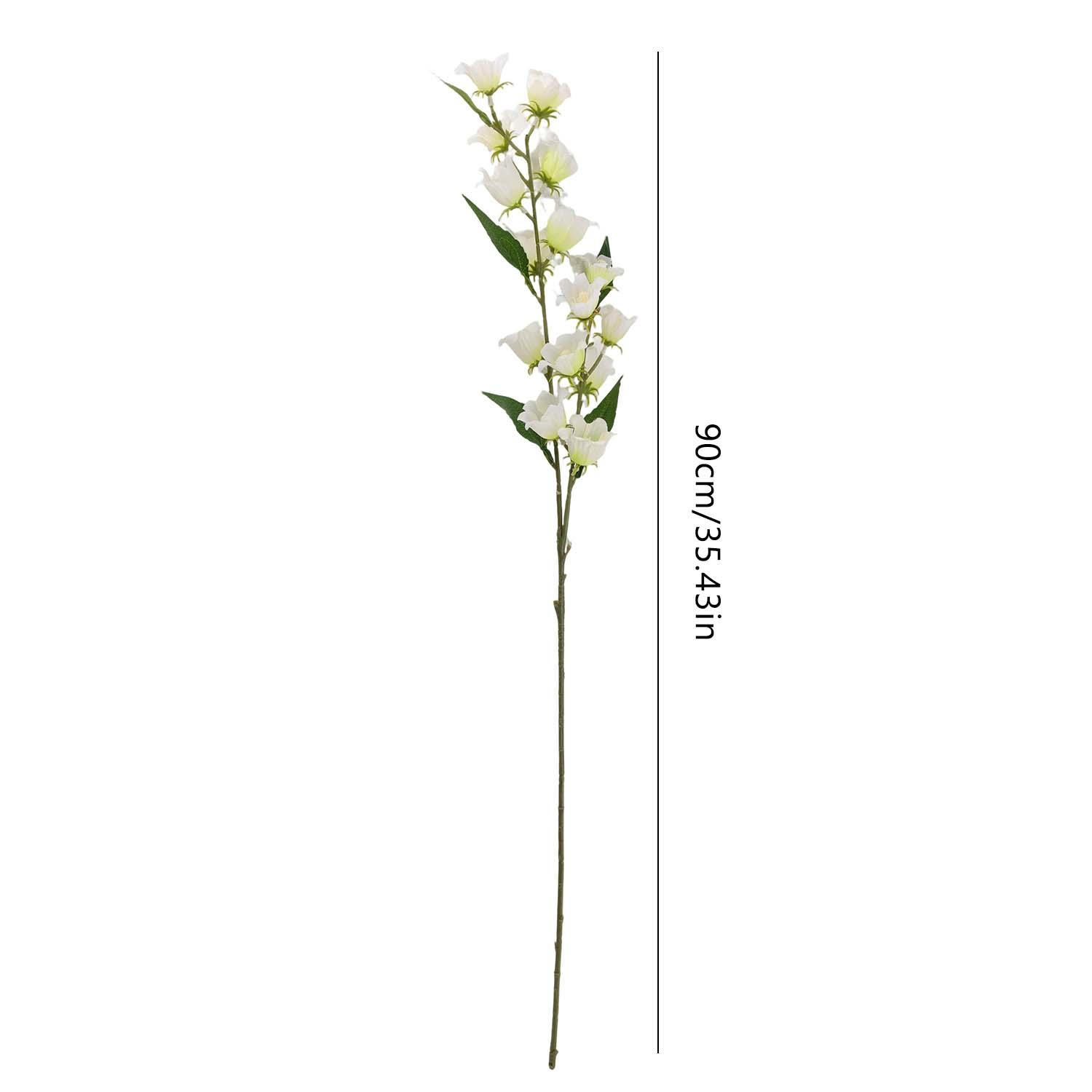 Artificial Bellflower Flowers Wedding Home Living Room Bedroom Realistic Decoration DIY Silk Wind Chimes Floral Arrangement 1PC білий
Artificial Bellflower Flowers Wedding Home Living Room Bedroom Realistic Decoration DIY Silk Wind Chimes Floral Arrangement 1PC білий