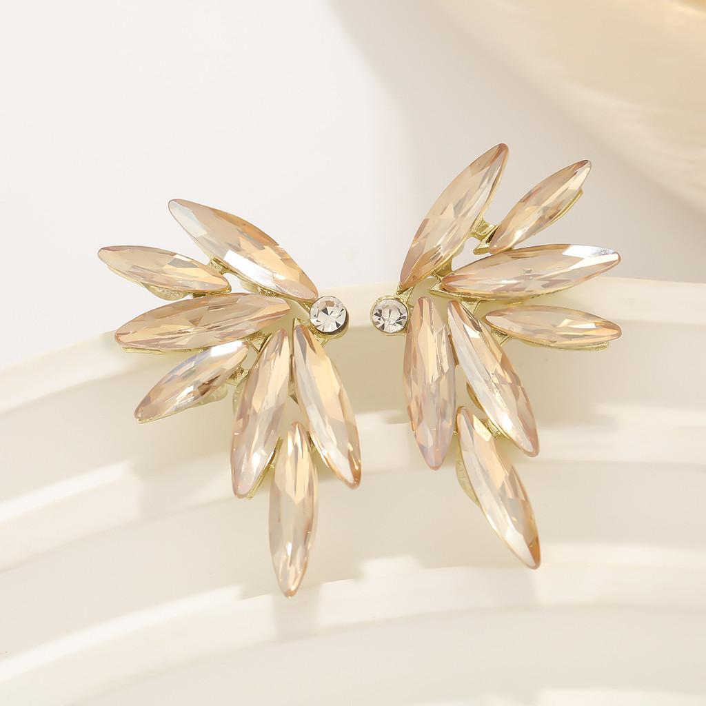 Geometric Alloy Wing Water Drilled Earrings For Women Fashion Autumn золотий
Geometric Alloy Wing Water Drilled Earrings For Women Fashion Autumn золотий