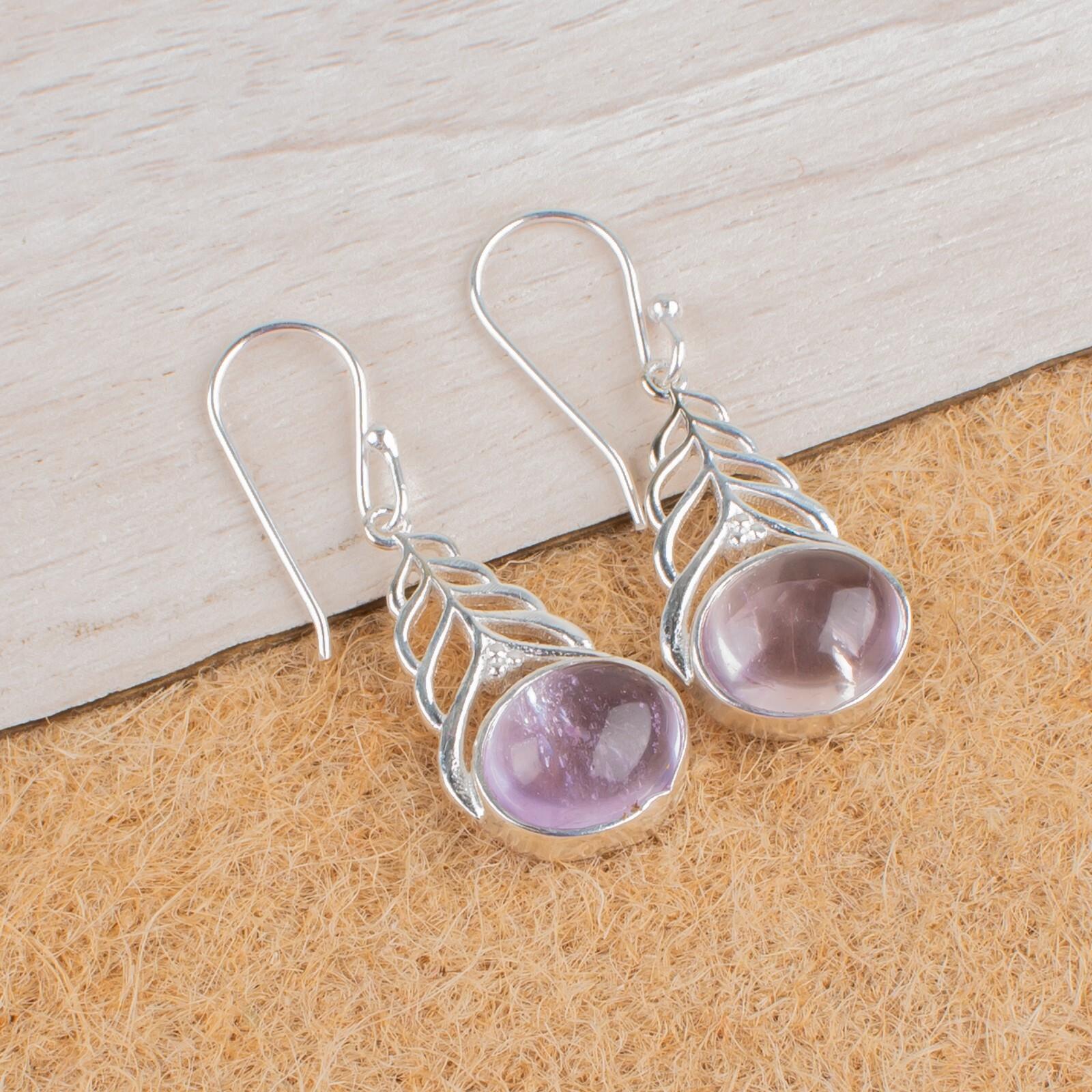 Oval Ametrine Gemstone 925 Sterling Silver Jewelry Earrings 1.64 For Women Gift CE-1-24
Oval Ametrine Gemstone 925 Sterling Silver Jewelry Earrings 1.64 For Women Gift CE-1-24