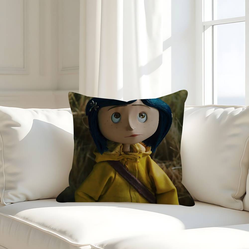 Coraline Doll Cushion Cover 30x50 Polyester Sofa Cushions Decorative Throw Pillows Home Decoration Pillowcover 16x16Inch
Coraline Doll Cushion Cover 30x50 Polyester Sofa Cushions Decorative Throw Pillows Home Decoration Pillowcover 16x16Inch