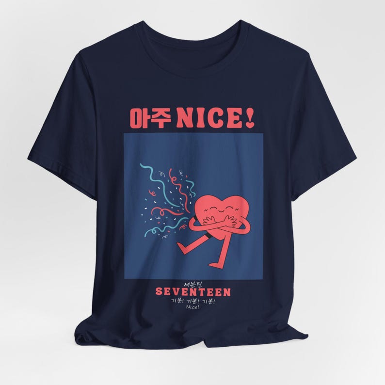 2026 Aju Nice Seventeen Kpop Shirt, SVT K-pop Unisex Tshirt, K Pop Fan Carat T Shirt Merch, Cute Custom Graphic Tee, Womens & Mens Clothing XXXL
2026 Aju Nice Seventeen Kpop Shirt, SVT K-pop Unisex Tshirt, K Pop Fan Carat T Shirt Merch, Cute Custom Graphic Tee, Womens & Mens Clothing XXXL
