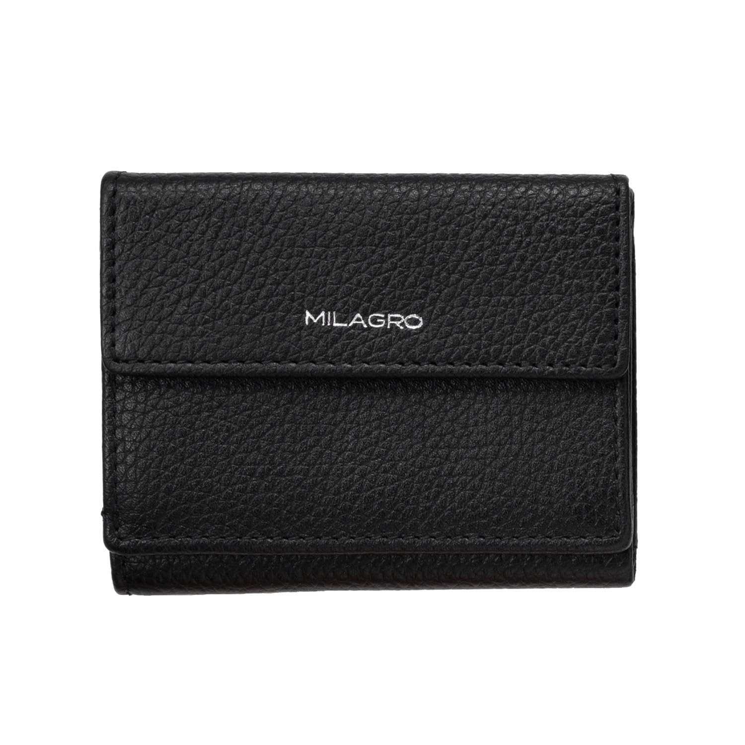 Milagro Shrink Leather Mini Wallet Bill Tri-Fold (Small, Compact, Women s, Card, Coin, Holder, Slim, Thin, Leather, Gift) SL-SH-2823 (Black) чорний
Milagro Shrink Leather Mini Wallet Bill Tri-Fold (Small, Compact, Women s, Card, Coin, Holder, Slim, Thin, Leather, Gift) SL-SH-2823 (Black) чорний