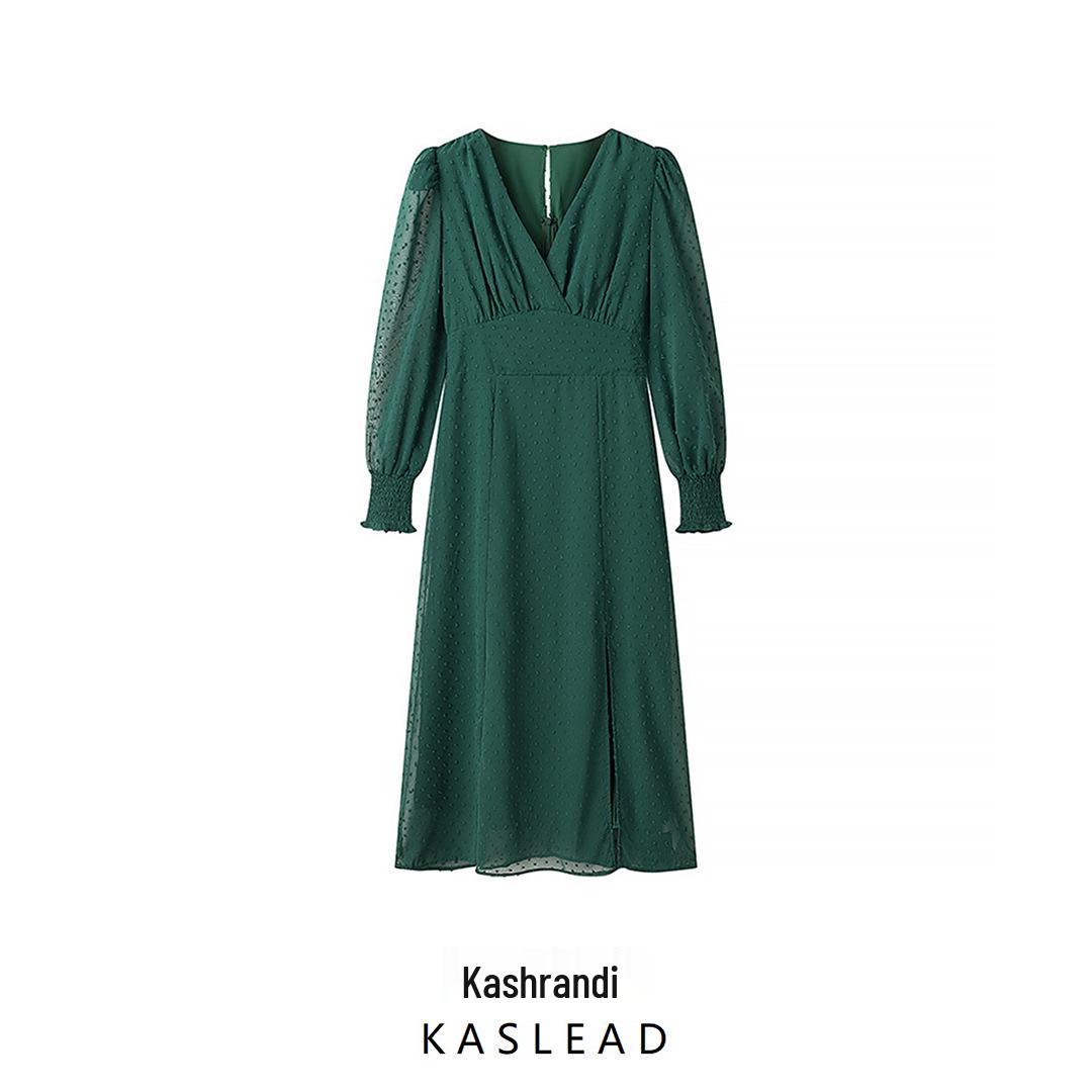 2024 Winter Women s European-American V-Neck Long Sleeve Jacquard Dress XS темно-зеленого
2024 Winter Women s European-American V-Neck Long Sleeve Jacquard Dress XS темно-зеленого