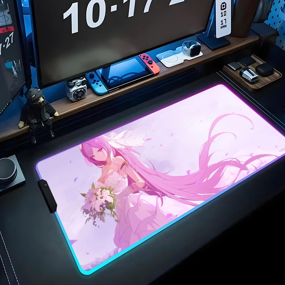 elysia Mouse Pad RGB Gaming Mousepad Big LED Pad PC Desk Mat Luminous Mouse Pad Large Keyboard Mats Table Rug With Backlit 600x300x3mm
elysia Mouse Pad RGB Gaming Mousepad Big LED Pad PC Desk Mat Luminous Mouse Pad Large Keyboard Mats Table Rug With Backlit 600x300x3mm