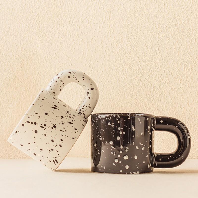 Chubby Cup Korean Household Water Cup Splash Ink Breakfast Milk Oat Cup Ceramic Cup Simple Spots 300ml
Chubby Cup Korean Household Water Cup Splash Ink Breakfast Milk Oat Cup Ceramic Cup Simple Spots 300ml