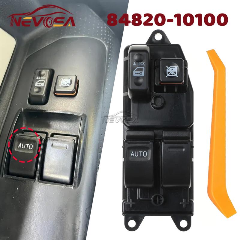 For Toyota Hiace 1999 2000 2001 2002 2003-2005 Camry MR2 T100 Tacoma Tundra Sienna Window Control Switch 84820-04041 Left Hand
For Toyota Hiace 1999 2000 2001 2002 2003-2005 Camry MR2 T100 Tacoma Tundra Sienna Window Control Switch 84820-04041 Left Hand