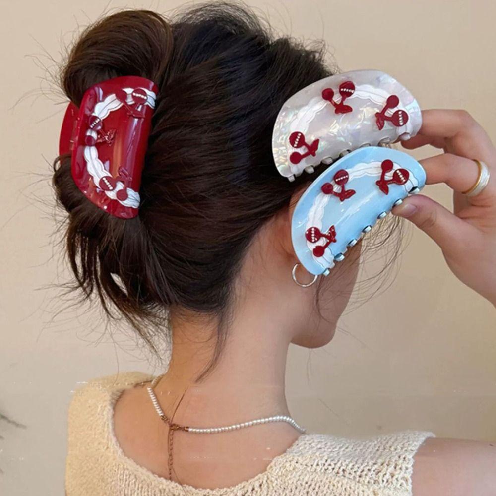 Korean Style Acetic Acid Hair Claw Elegant Geometry Hair Crab Clip Hair Accessories синій
Korean Style Acetic Acid Hair Claw Elegant Geometry Hair Crab Clip Hair Accessories синій