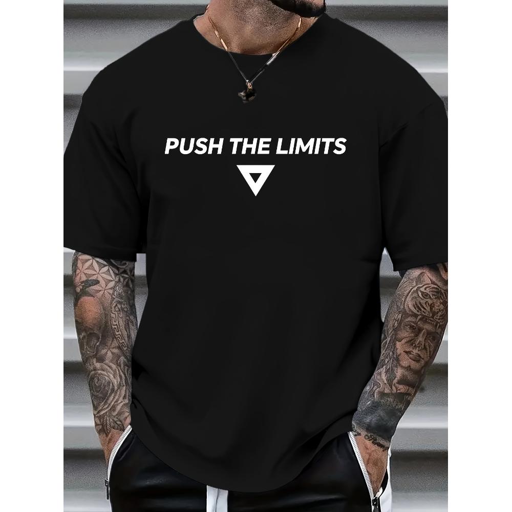 Push The Limits T-Shirt,Soft Breathable & Fade-Resistant, Classic Fit for Daily Casual Wear XXL білий
Push The Limits T-Shirt,Soft Breathable & Fade-Resistant, Classic Fit for Daily Casual Wear XXL білий