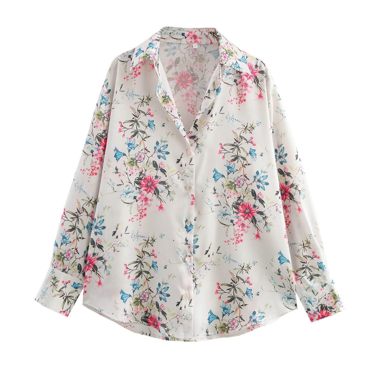 2025 Spring Women s Casual Loose Lapel Silk Satin Printed Shirt Extra Small слоновая кость
2025 Spring Women s Casual Loose Lapel Silk Satin Printed Shirt Extra Small слоновая кость