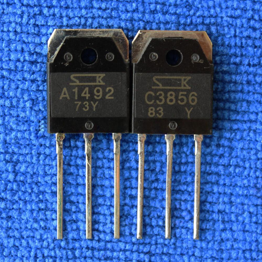 2 пары транзисторов 2SA1492-Y/2SC3856-Y 2SA1492/2SC3856 A1492/C3856 A1492-Y/C3856-Y TO-3P Транзистор 2SA1492Y + 2SC3856Y 4 шт.
2 пары транзисторов 2SA1492-Y/2SC3856-Y 2SA1492/2SC3856 A1492/C3856 A1492-Y/C3856-Y TO-3P Транзистор 2SA1492Y + 2SC3856Y 4 шт.