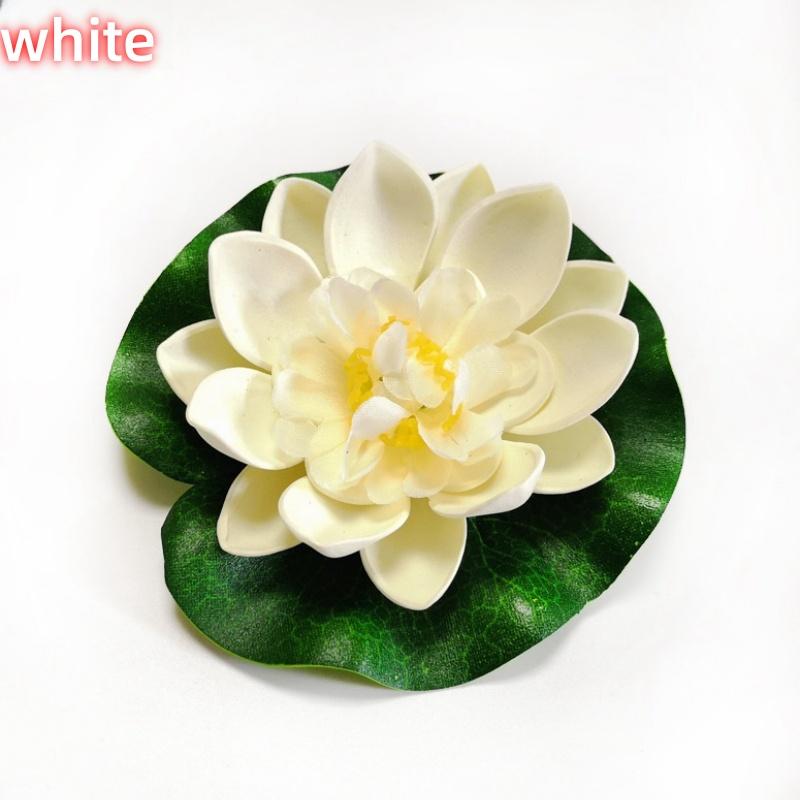 1PCS lifelike multi-color lotus floating foam flowers, suitable for ponds and aquariums, 4-inch garden decoration festival decor
1PCS lifelike multi-color lotus floating foam flowers, suitable for ponds and aquariums, 4-inch garden decoration festival decor