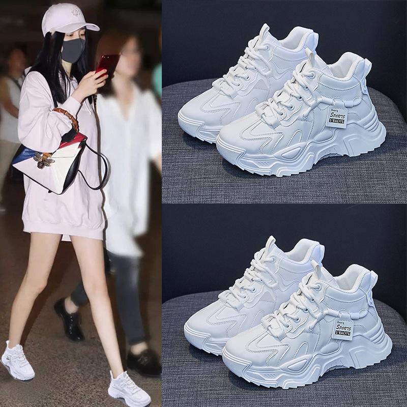 Spring new high-top dad women s shoes student height-increasing sports shoes running casual shoes-- 35
Spring new high-top dad women s shoes student height-increasing sports shoes running casual shoes-- 35