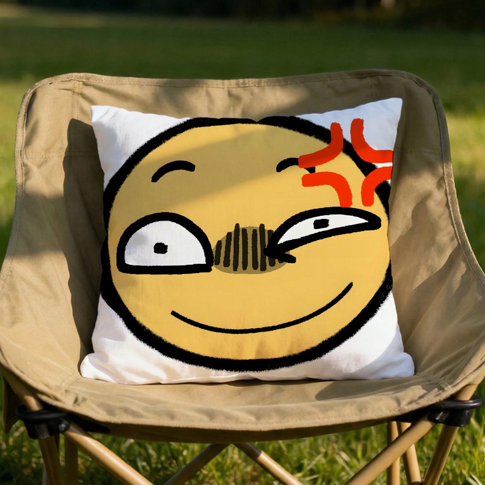 Soybean Expression3 Cushion Cover Soft Reversible Durable Pillow Cover MultiScene Use for Home Car Daily Comfort 30X30cm
Soybean Expression3 Cushion Cover Soft Reversible Durable Pillow Cover MultiScene Use for Home Car Daily Comfort 30X30cm