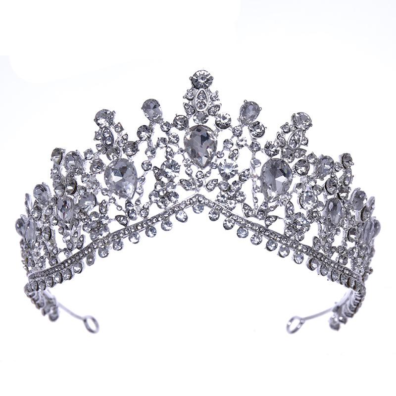 Baroque Crystal Tiaras and Crown Rhinestone Prom Diadem Headband Bridal Wedding Hair Accessories Jewelry Crown Tiara for Women
Baroque Crystal Tiaras and Crown Rhinestone Prom Diadem Headband Bridal Wedding Hair Accessories Jewelry Crown Tiara for Women