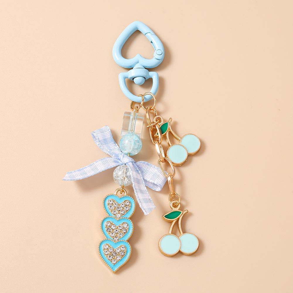 Cherry Heart Keychain Rust-Proof Fruit Keychain Rhinestone Charm Keychain Adorable Fashion Key Accessory For Handbags Purses Car синий
Cherry Heart Keychain Rust-Proof Fruit Keychain Rhinestone Charm Keychain Adorable Fashion Key Accessory For Handbags Purses Car синий