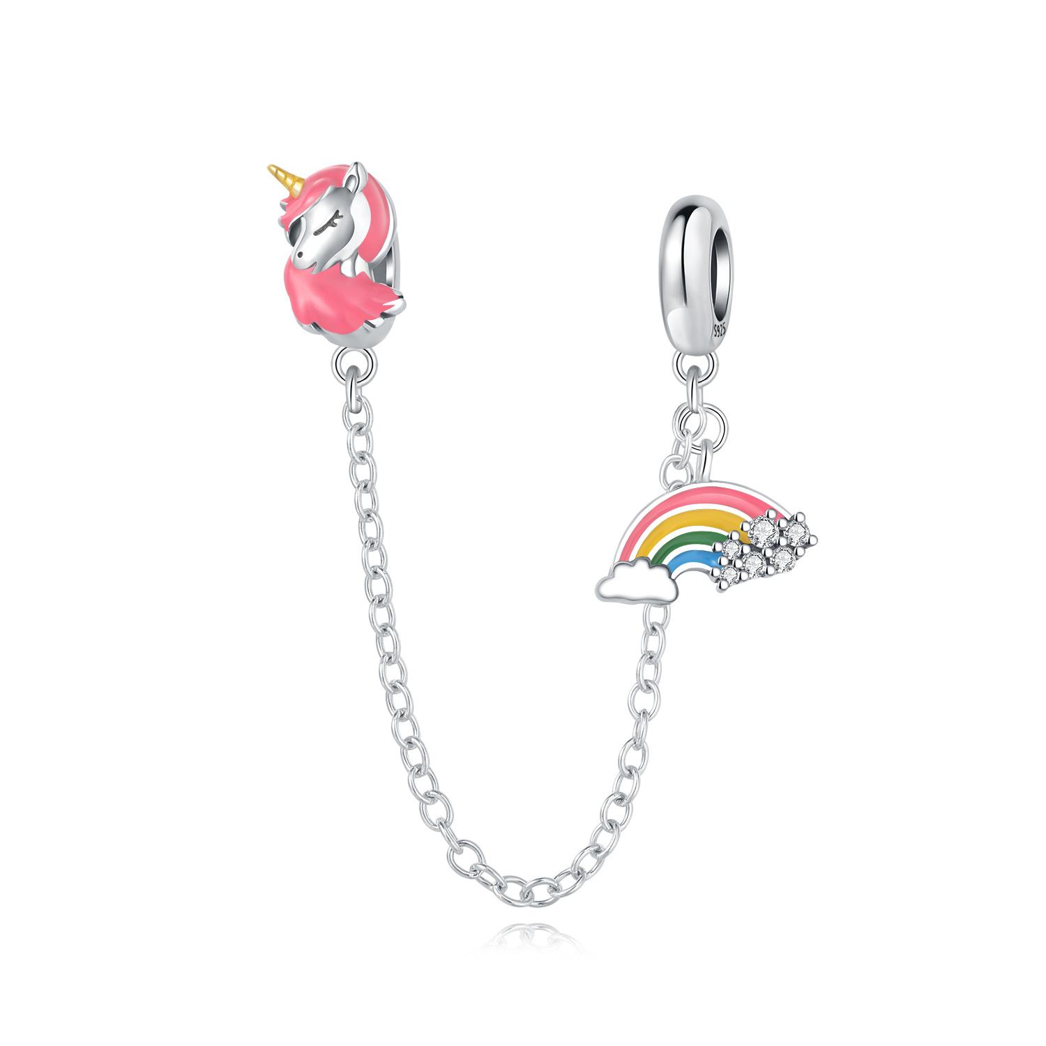 Authentic copper Charm Bead Charms Luxury Unicorn Rainbow Security Chain Bead Charms Compatible With Bracelets Diy Women Making Delicate Gift
Authentic copper Charm Bead Charms Luxury Unicorn Rainbow Security Chain Bead Charms Compatible With Bracelets Diy Women Making Delicate Gift