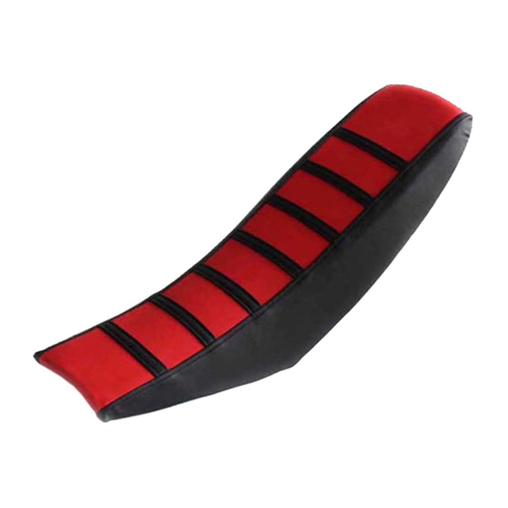 Мягкая подушка для мотоцикла для мотокросса, велосипедное сиденье для чехла Honda S-uzuki Y-amaha красный