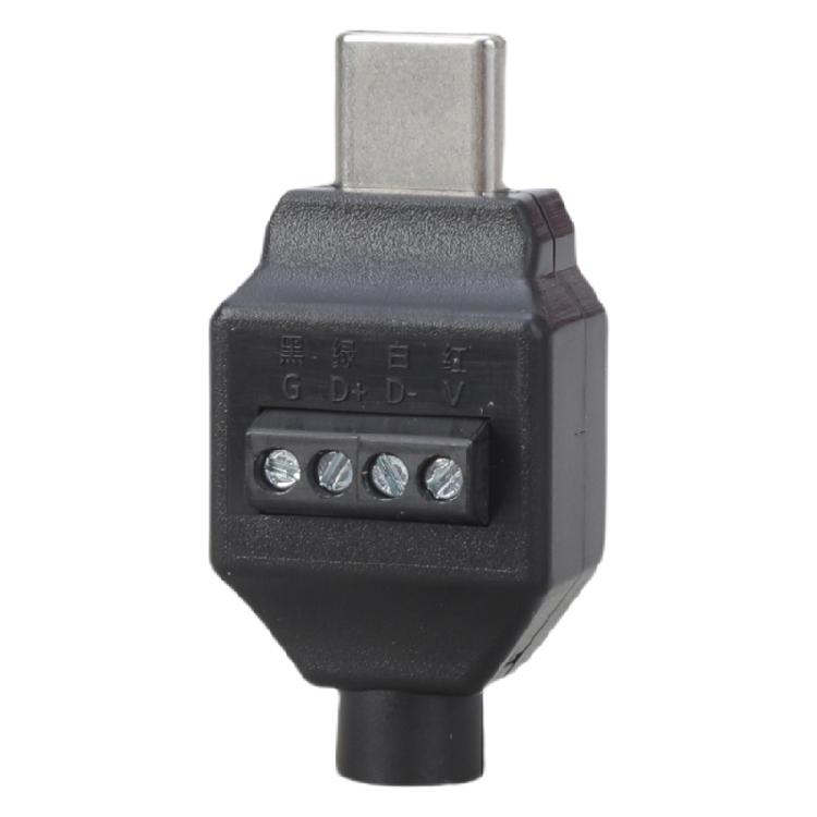 Type C Male to 5Pin/4pin Crimp Terminal Adapter Male Connector Black Housing Cover for DIY Cable Repair and Assembly
Type C Male to 5Pin/4pin Crimp Terminal Adapter Male Connector Black Housing Cover for DIY Cable Repair and Assembly