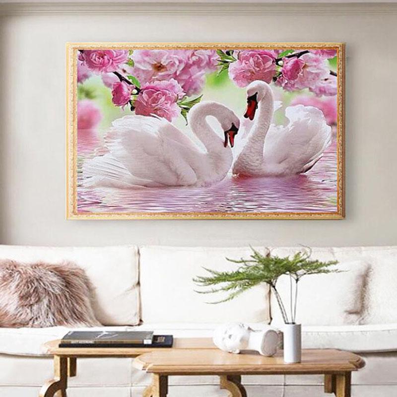 5D Love Swans DIY Бриллиантовая живопись Мозаика Full Drill Quare / Круглый бриллиант Вышивка Подарок или украшение
5D Love Swans DIY Бриллиантовая живопись Мозаика Full Drill Quare / Круглый бриллиант Вышивка Подарок или украшение