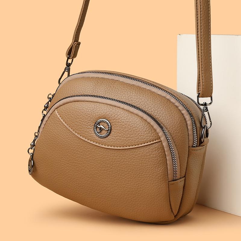Women s Shell Bag Vintage Multi-Layer Shoulder Bag Lightweight Soft Leather Crossbody Bag бежевый
Women s Shell Bag Vintage Multi-Layer Shoulder Bag Lightweight Soft Leather Crossbody Bag бежевый