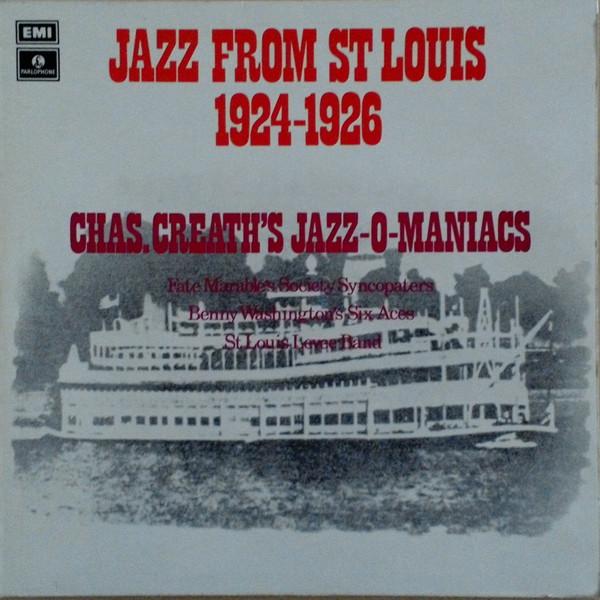 LP Record CHARLES CREATH S JAZZ-O-MANIACS, FA - Jazz from St.Louis 1924-1926 PMC7157 Parlophone 1973 UK Jazz Used
LP Record CHARLES CREATH S JAZZ-O-MANIACS, FA - Jazz from St.Louis 1924-1926 PMC7157 Parlophone 1973 UK Jazz Used